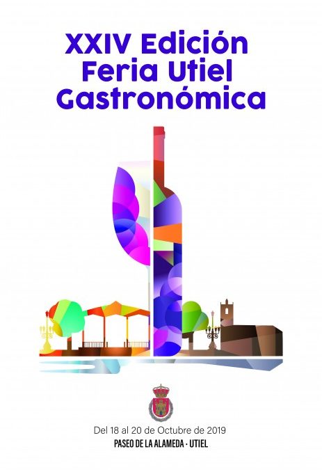 Gastrocolor de Lucas Valle Ochando, cartel ganador de Utiel Gastronómica 2019