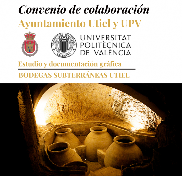 El Ayuntamiento de Utiel y la Universidad Politécnica de Valencia firman un convenio de colaboración para promover la  investigación del  patrimonio de Utiel